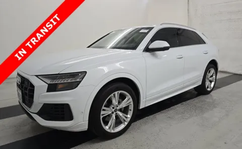 White 2023 Audi Q8 Premium for sale in Alvin, TX