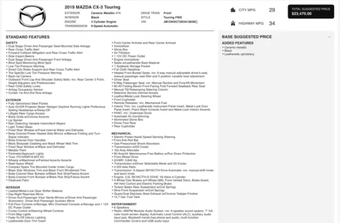 Photos of 2019 Mazda CX-3 Touring for sale in Alvin, TX at Auto Boutique Texas