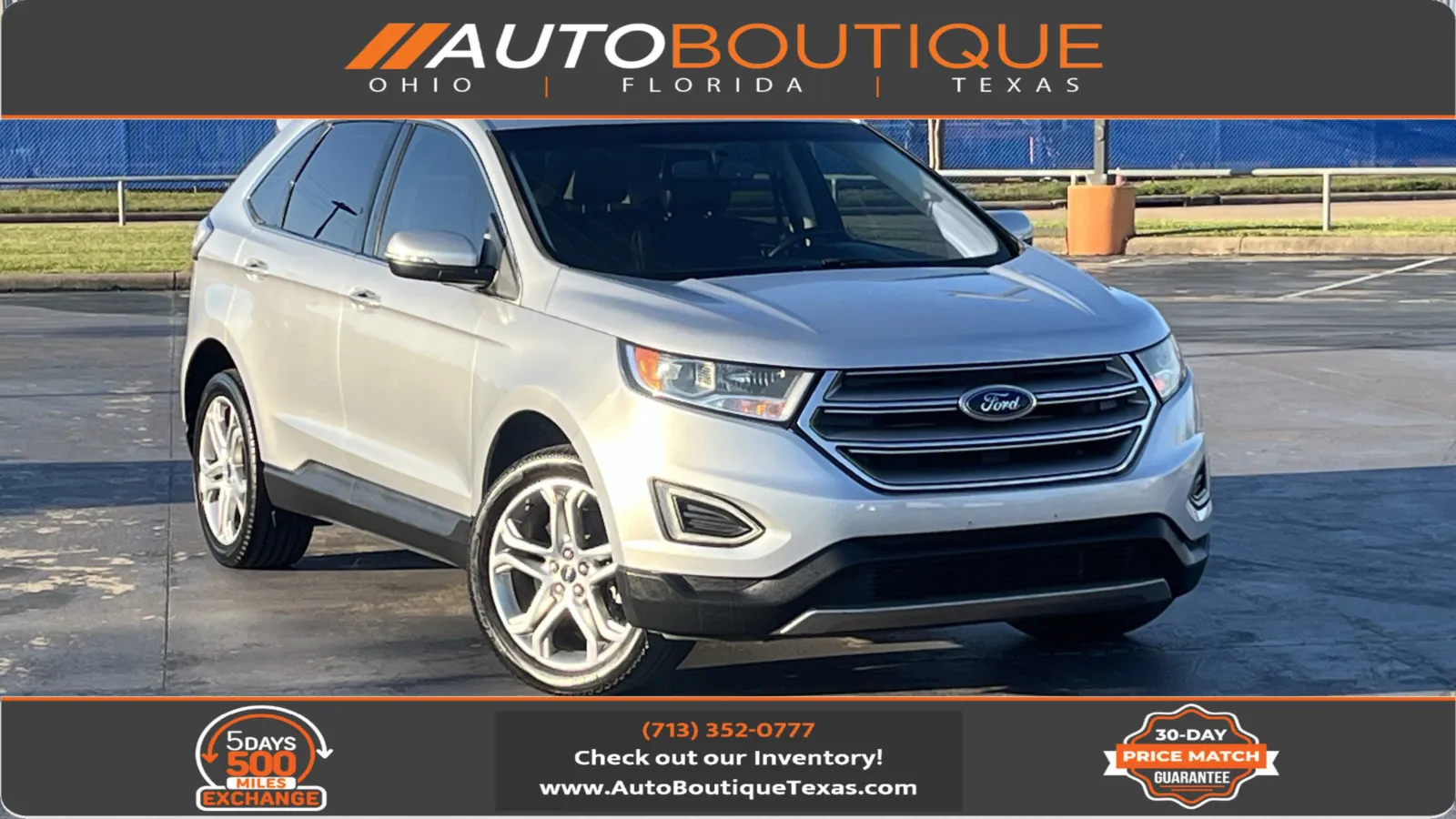 2018 Ford Edge Titanium for sale in Alvin, TX