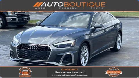 Gray 2023 Audi A5 Sportback S line Premium for sale in Alvin, TX
