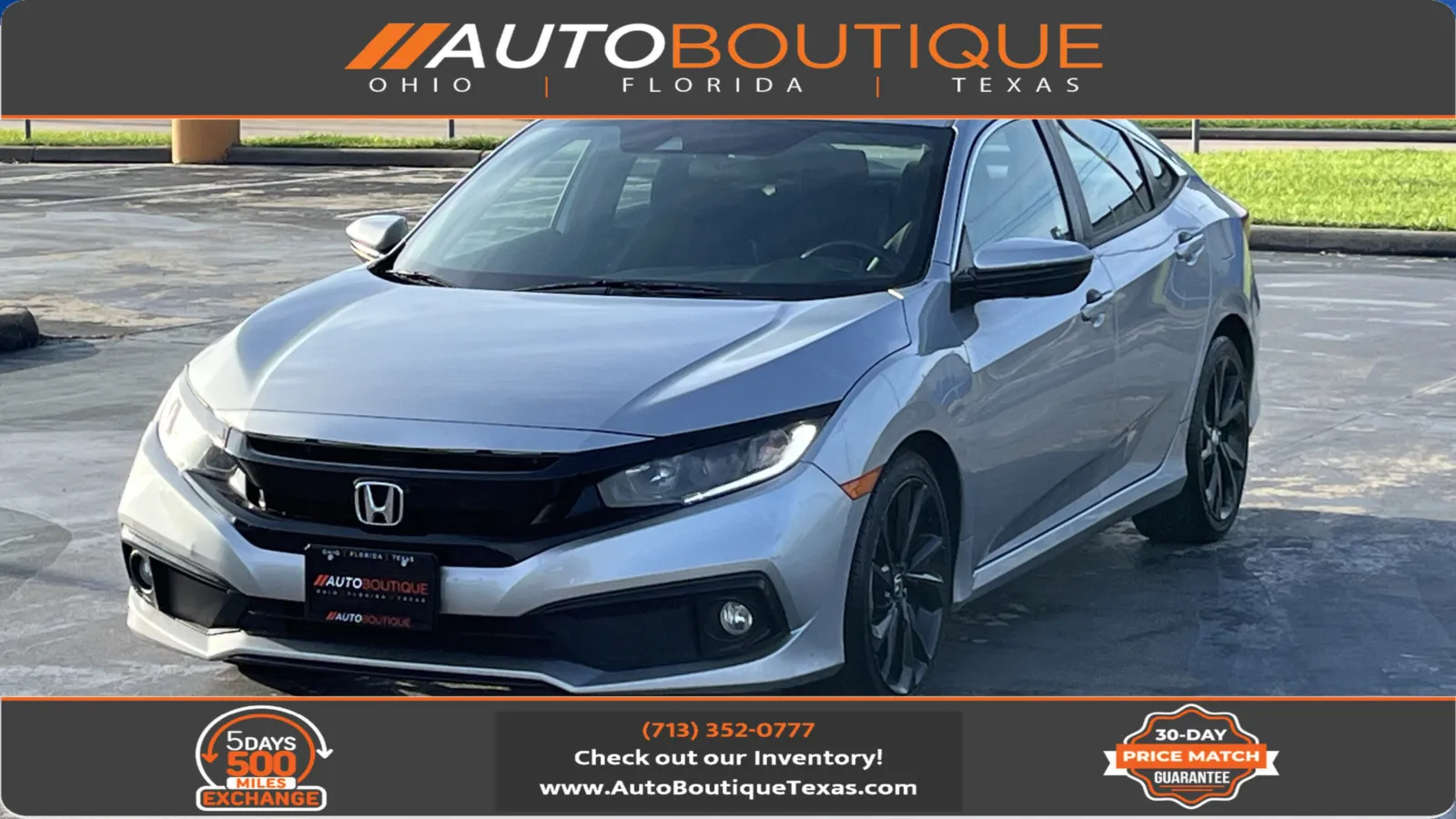 2020 Honda Civic Sedan Sport for sale in Alvin, TX