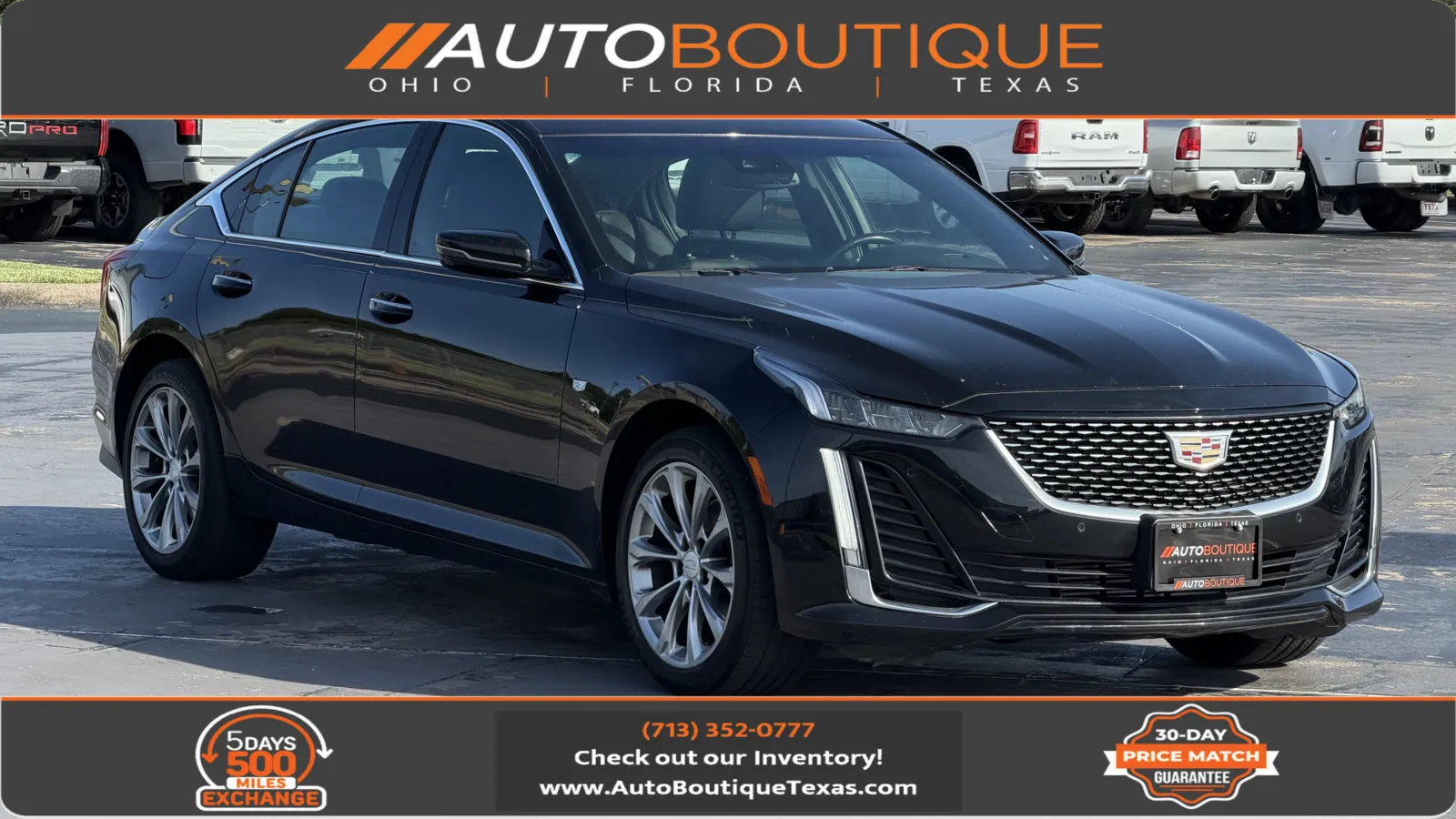 Black 2024 Cadillac CT5 Premium Luxury for sale in Alvin, TX