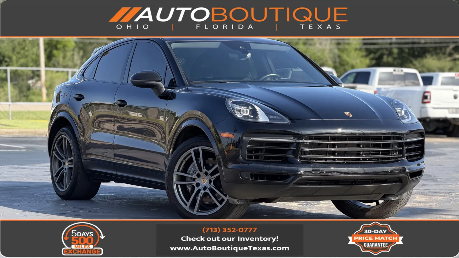 Black 2023 Porsche Cayenne Coupe for sale in Alvin, TX