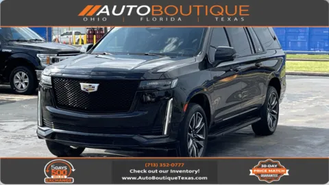 Black 2021 Cadillac Escalade ESV Sport for sale in Alvin, TX