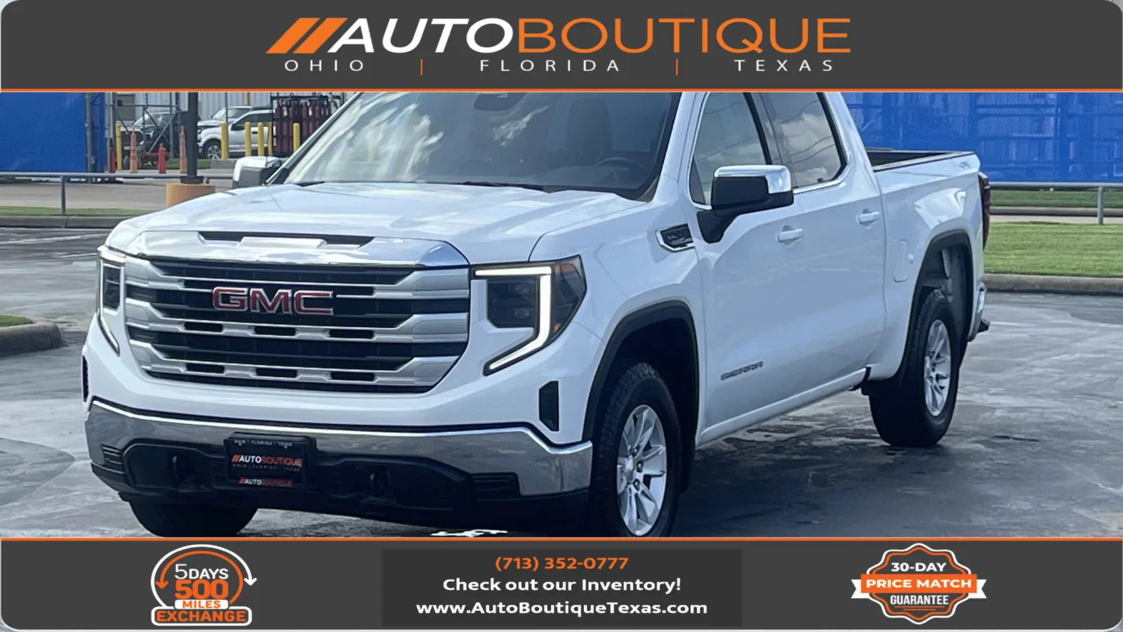 White 2023 GMC Sierra 1500 SLE for sale in Alvin, TX
