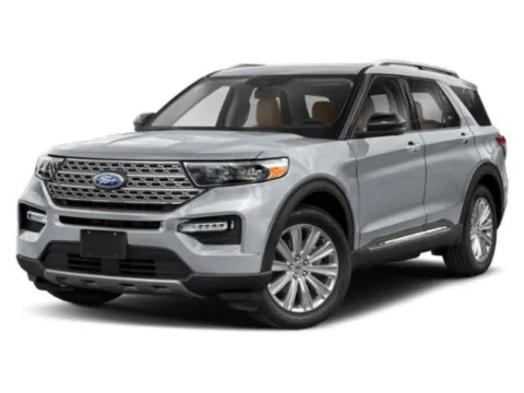 Silver 2022 Ford Explorer for sale in Alvin, TX
