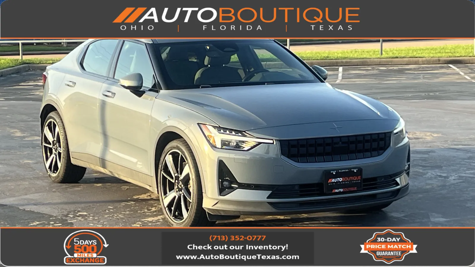 Gray 2021 Polestar 2 Launch Edition for sale in Alvin, TX