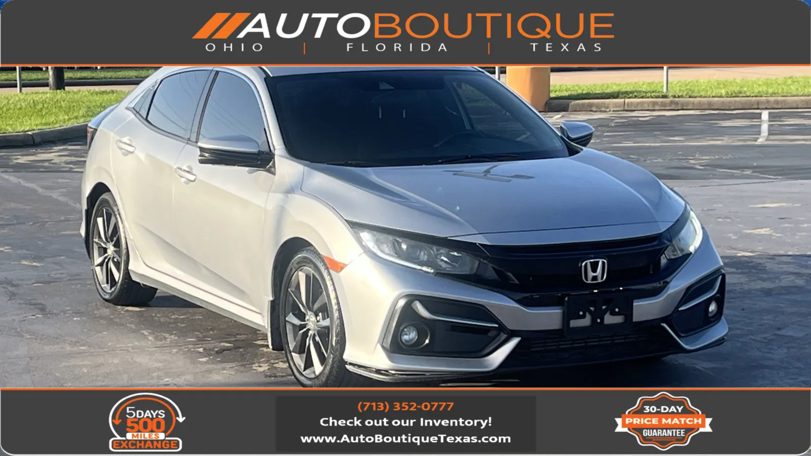 2020 Honda Civic Hatchback EX for sale in Alvin, TX