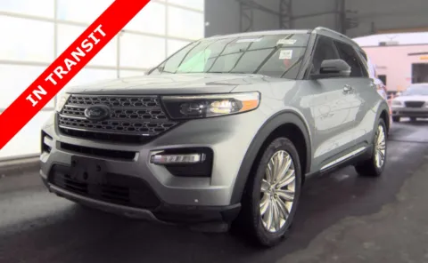 Silver 2020 Ford Explorer Limited for sale in Alvin, TX