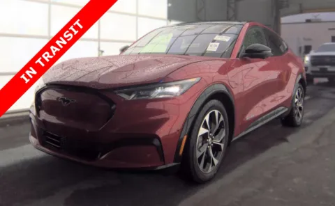 Red 2021 Ford Mustang Mach-E Premium for sale in Alvin, TX