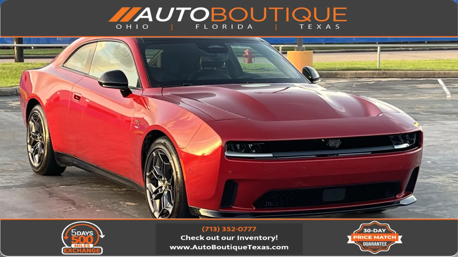 Red 2025 Dodge Charger Daytona R/T for sale in Alvin, TX