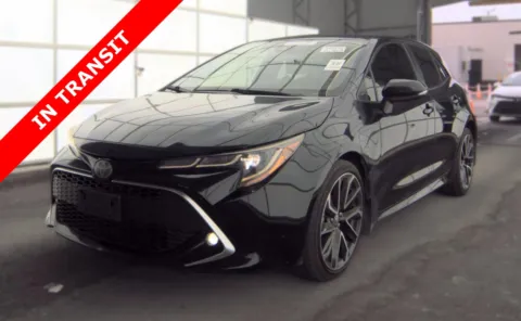 Black 2021 Toyota Corolla Hatchback XSE for sale in Alvin, TX