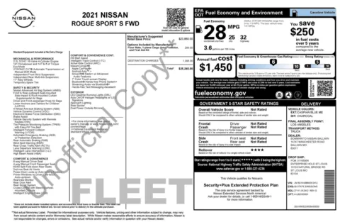 Photos of 2021 Nissan Rogue Sport S for sale in Alvin, TX at Auto Boutique Texas