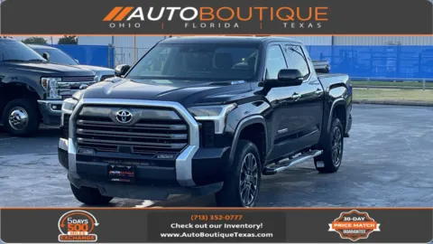 Black 2023 Toyota Tundra Limited Hybrid for sale in Alvin, TX