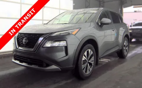 Gray 2023 Nissan Rogue SV for sale in Alvin, TX