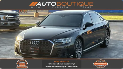 Gray 2023 Audi A8 quattro 55 TFSI for sale in Alvin, TX