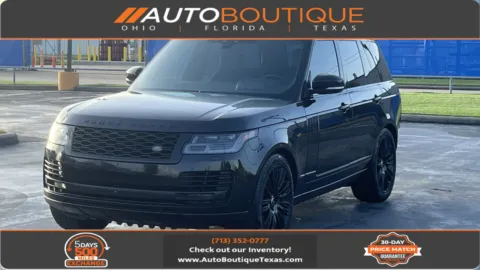 Black 2018 Land Rover Range Rover Supercharged for sale in Alvin, TX