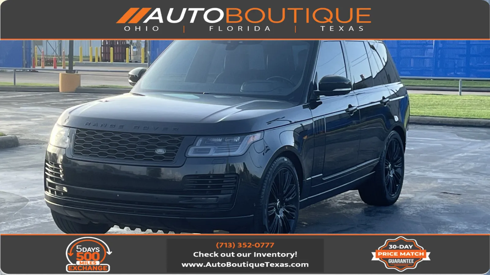 Black 2018 Land Rover Range Rover Supercharged for sale in Alvin, TX