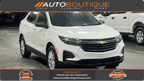 White 2022 Chevrolet Equinox LS for sale in Alvin, TX