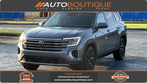 Gray 2024 Volkswagen Atlas 2.0T SE w Technology for sale in Alvin, TX