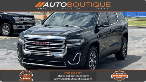 Black 2020 GMC Acadia SLE for sale in Alvin, TX