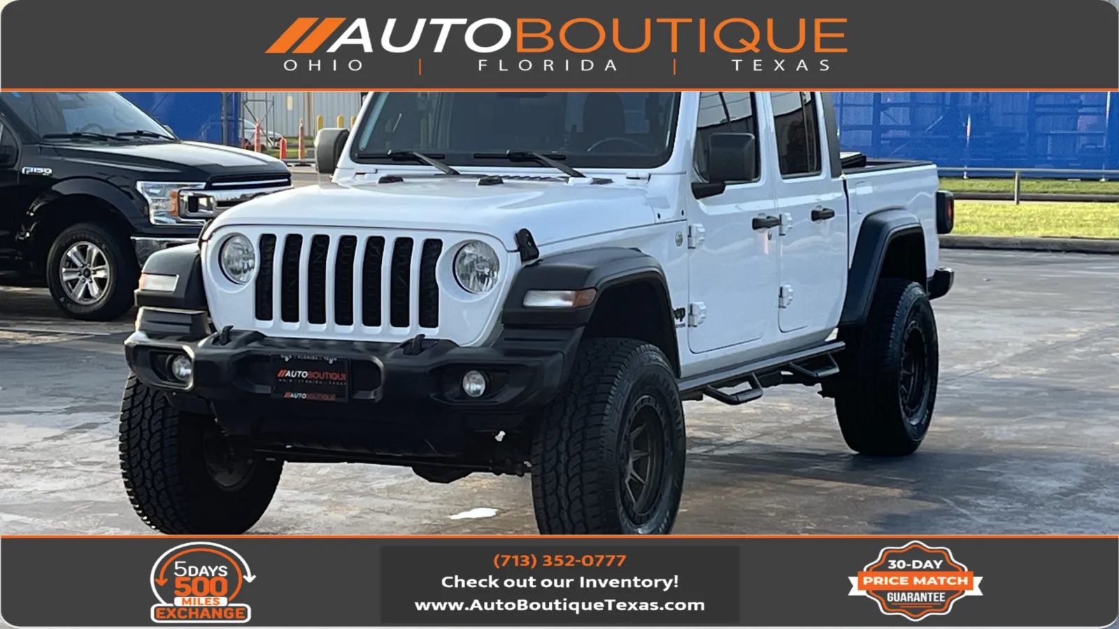 White 2020 Jeep Gladiator Sport S for sale in Alvin, TX