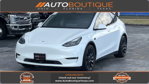 White 2022 Tesla Model Y Performance for sale in Alvin, TX