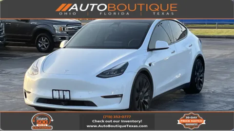 White 2022 Tesla Model Y Performance for sale in Alvin, TX
