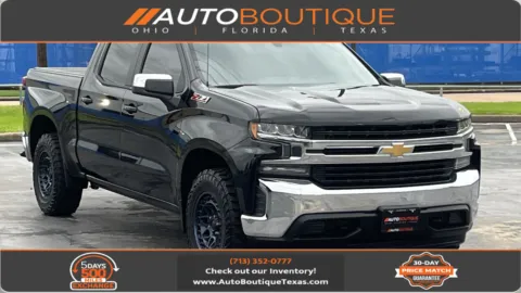 Black 2019 Chevrolet Silverado 1500 LT for sale in Alvin, TX