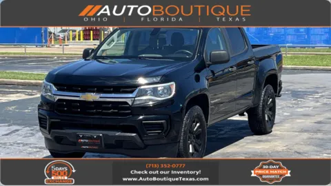 Black 2021 Chevrolet Colorado 2WD Work Truck for sale in Alvin, TX