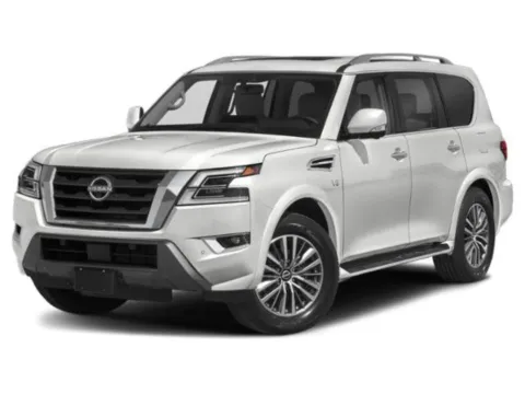 Gray 2022 NISSAN ARMADA SL for sale in Alvin, TX