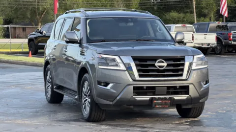 Gray 2022 NISSAN ARMADA SL for sale in Alvin, TX