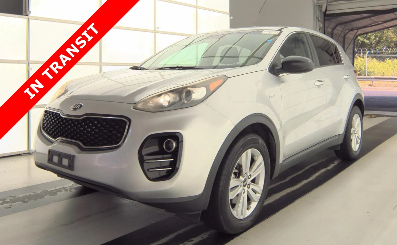 Silver 2018 Kia Sportage LX for sale in Alvin, TX