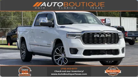 White 2025 Ram 1500 Tungsten for sale in Alvin, TX
