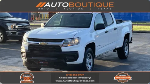 White 2022 Chevrolet Colorado 4WD Work Truck for sale in Alvin, TX
