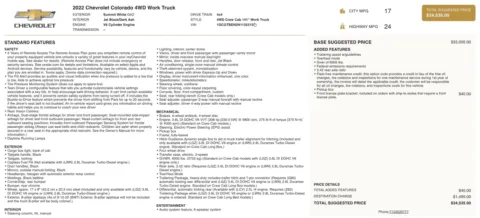 Photos of 2022 Chevrolet Colorado 4WD Work Truck for sale in Alvin, TX at Auto Boutique Texas