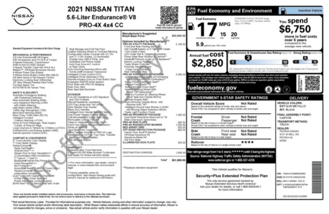 Photos of 2021 Nissan Titan PRO-4X for sale in Alvin, TX at Auto Boutique Texas