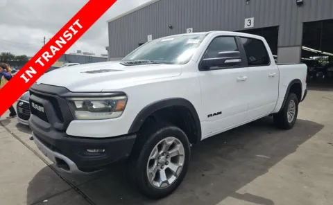 White 2019 Ram 1500 Rebel for sale in Alvin, TX