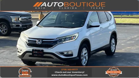 White 2016 Honda CR-V EX for sale in Alvin, TX
