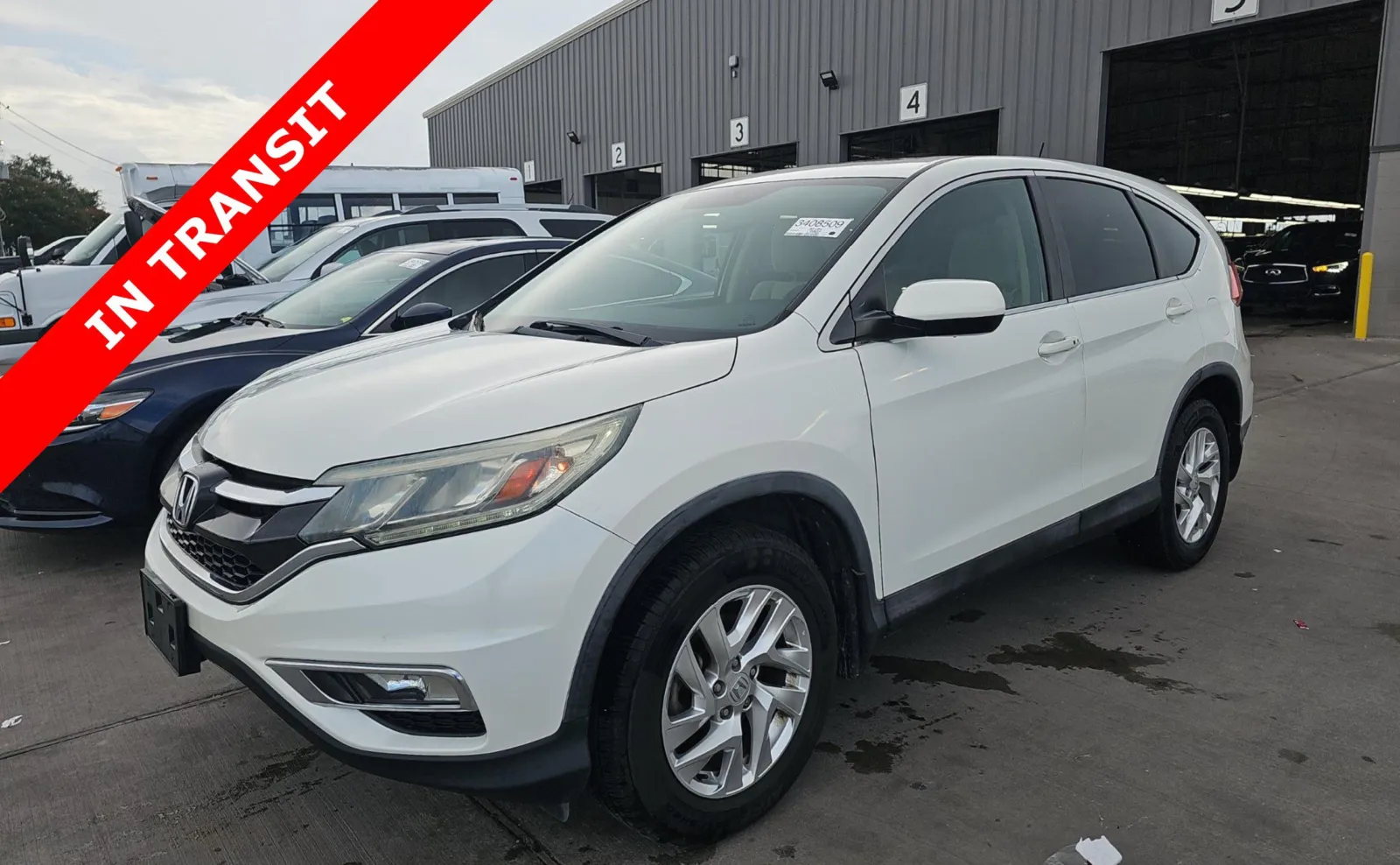 White 2016 Honda CR-V EX for sale in Alvin, TX