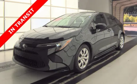 Black 2021 Toyota Corolla LE for sale in Alvin, TX