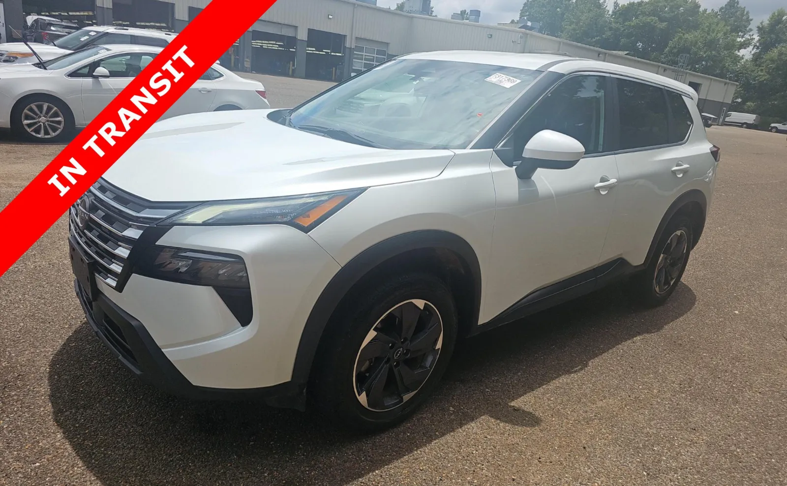 White 2024 Nissan Rogue SV for sale in Alvin, TX