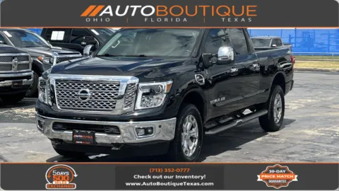 Black 2016 Nissan Titan XD SL for sale in Alvin, TX