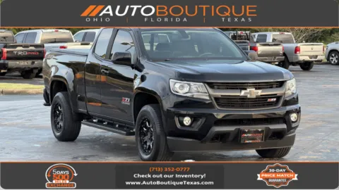 Black 2016 Chevrolet Colorado 2WD Z71 for sale in Alvin, TX