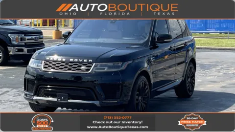 Black 2018 Land Rover Range Rover Sport for sale in Alvin, TX
