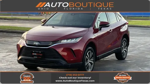 Red 2021 Toyota Venza LE for sale in Alvin, TX