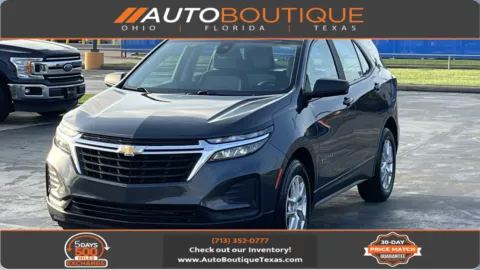 Gray 2022 Chevrolet Equinox LS for sale in Alvin, TX
