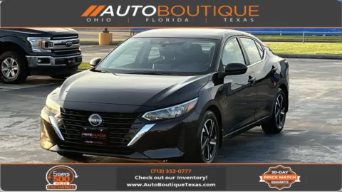 Black 2025 Nissan Sentra SV for sale in Alvin, TX