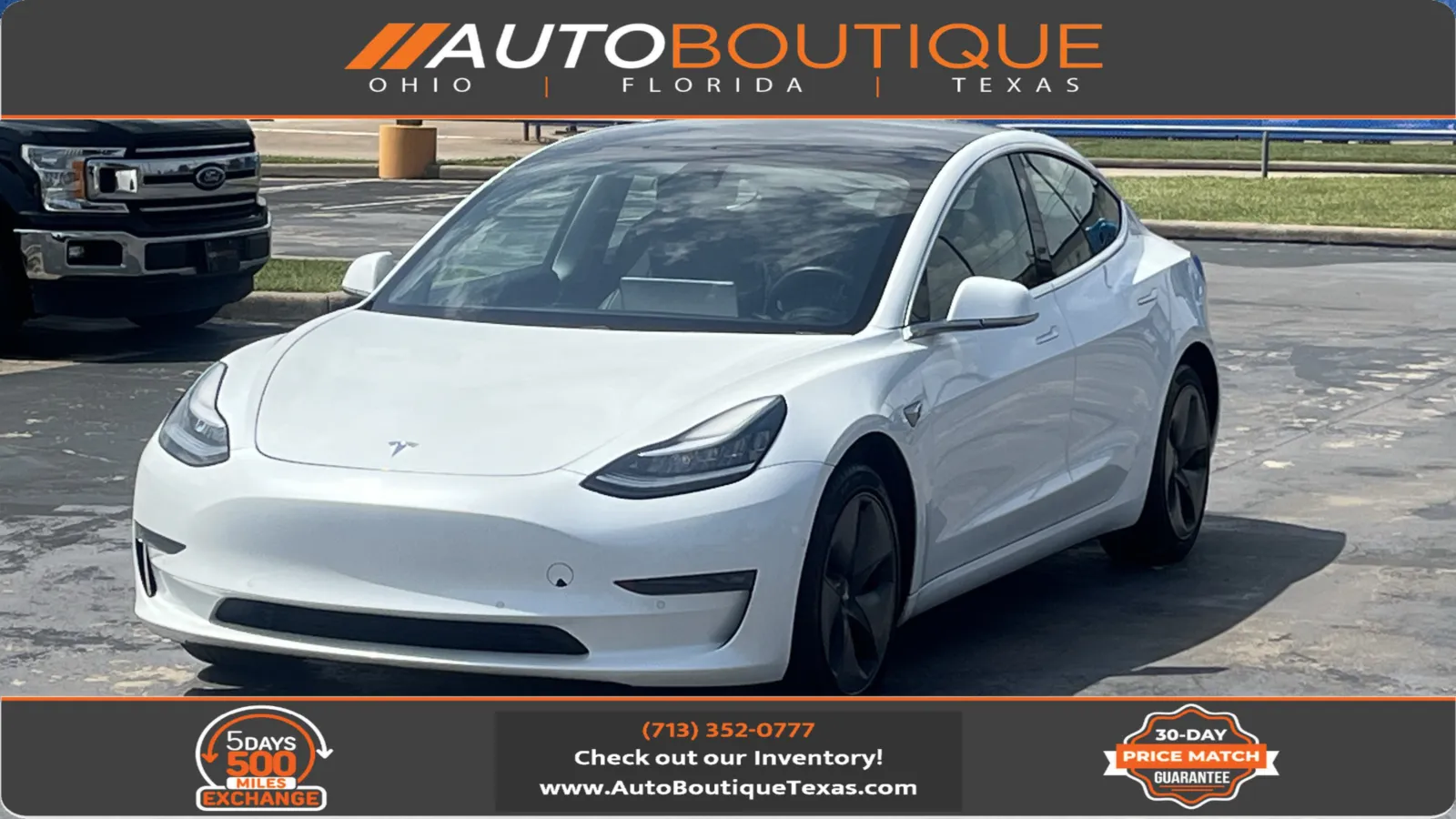 White 2020 Tesla Model 3 Standard Range Plus for sale in Alvin, TX