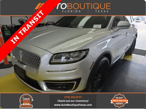 Silver 2019 Lincoln Nautilus Standard for sale in Alvin, TX